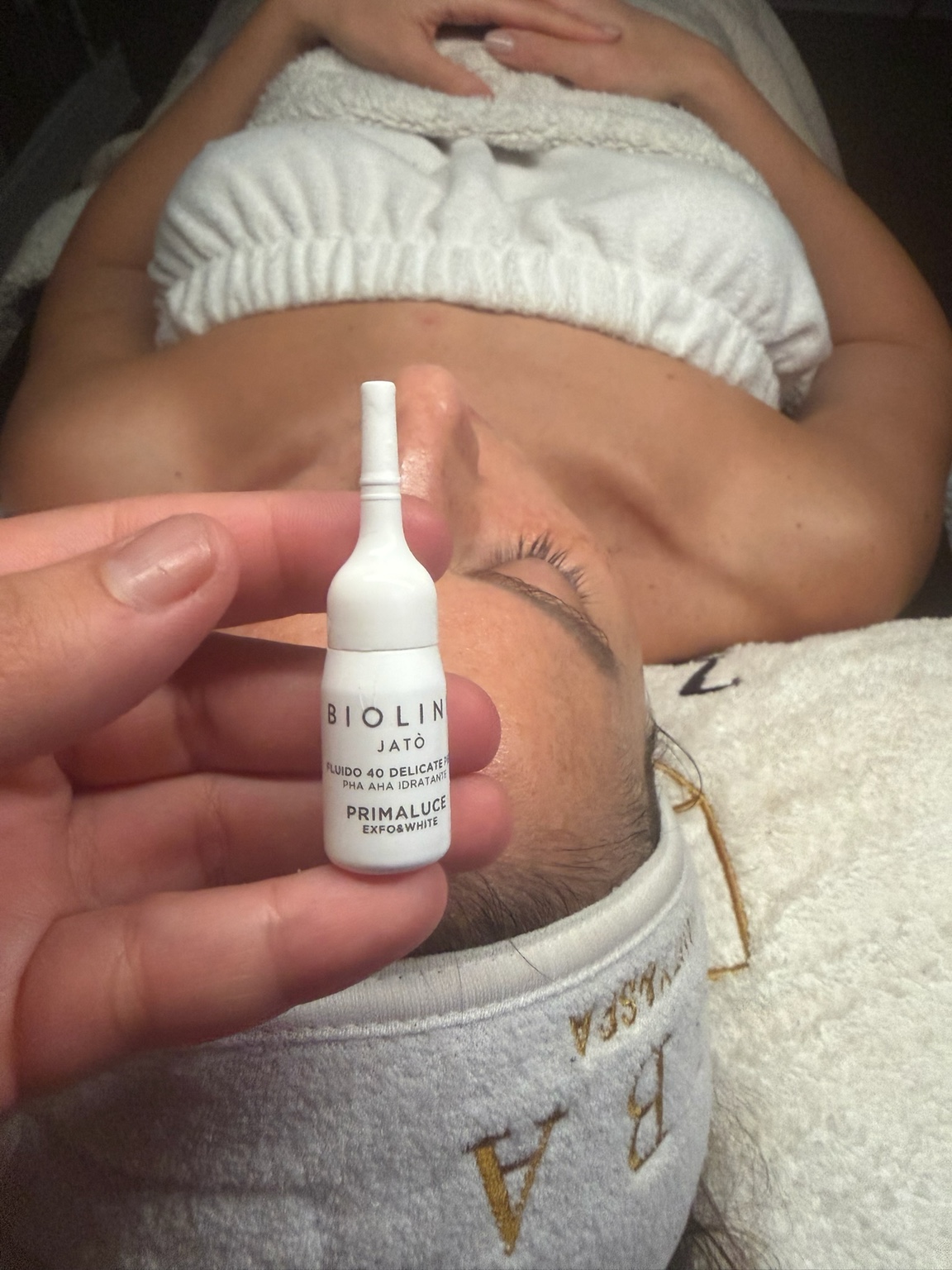 Bioline facial care at Ziba